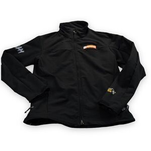 Mountain Hardwear Jacket Women's Medium Black Softshell #OL2631‎ Corporate logo